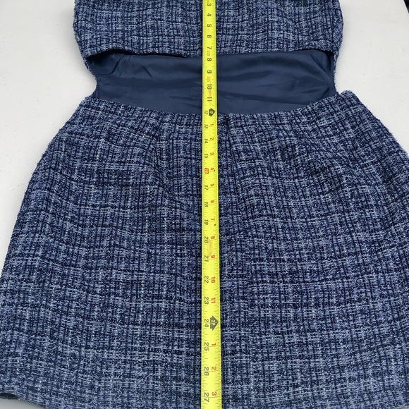 Pretty Garbage Cut Out Strapless Tweed Mini Dress Size Small - Picture 10 of 10